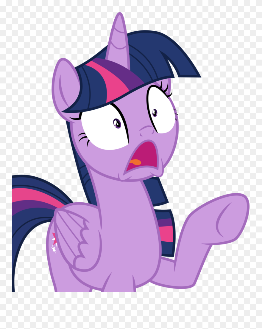 Twilight Sparkle Jaw Drop Clipart