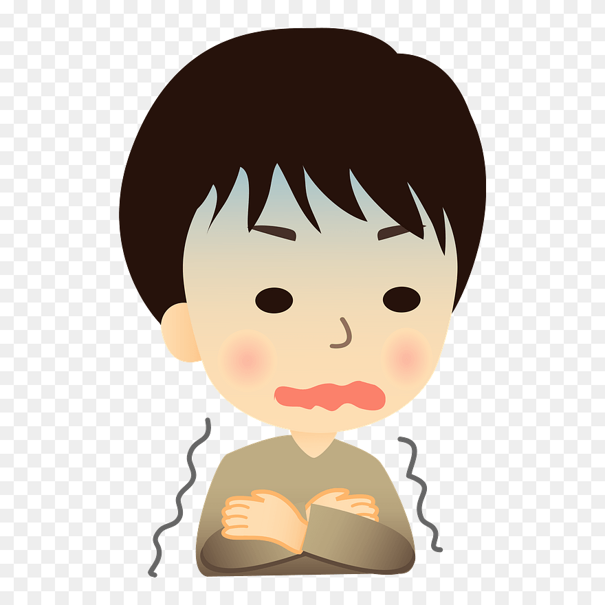 Chills Cold Sick Clipart - 笑顔 電話 イラスト フリー - Png Download