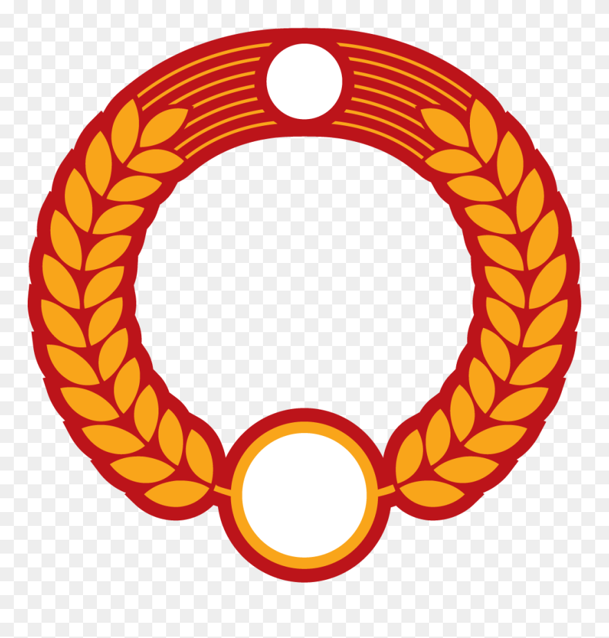 Frame Wheat Circle Png Clipart