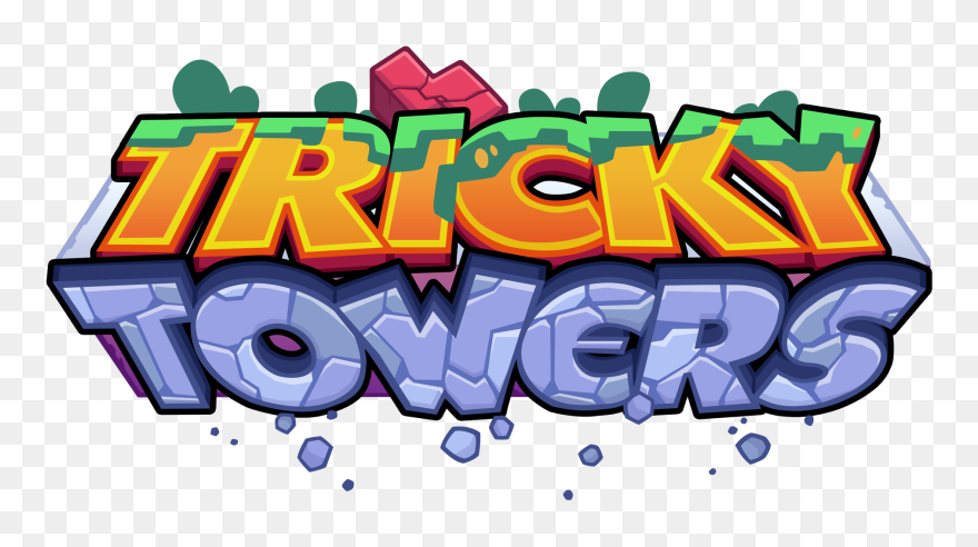 Tricky Towers Logo Clipart