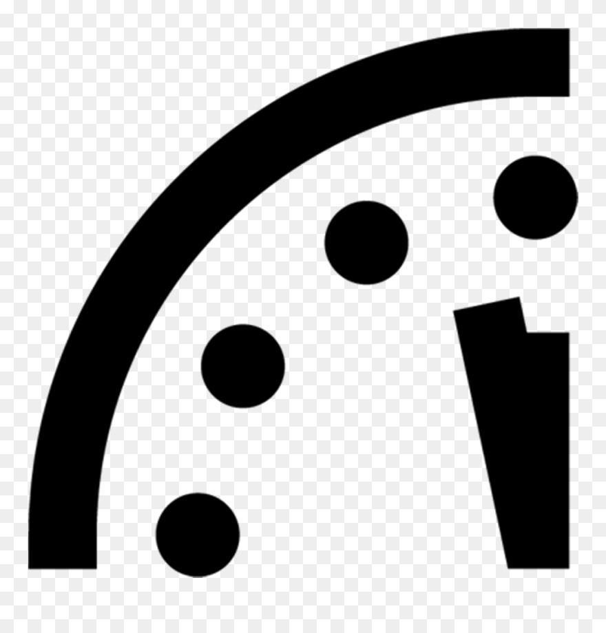 Doomsday Clock 100 Seconds Clipart