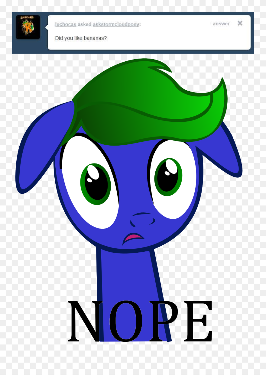 Luchocas Asked Askstormcloudpony - Cartoon Clipart