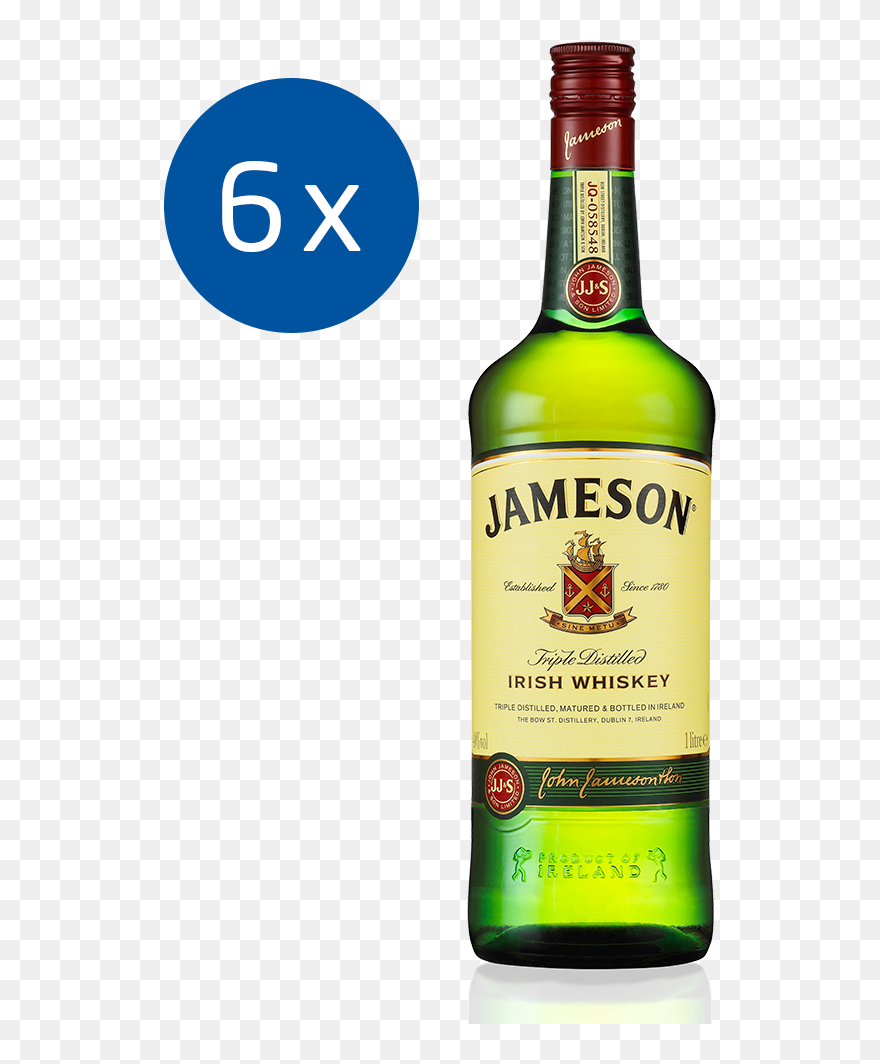Jameson Irish Whiskey Distilled Beverage Scotch Whisky - Jameson Whiskey Clipart
