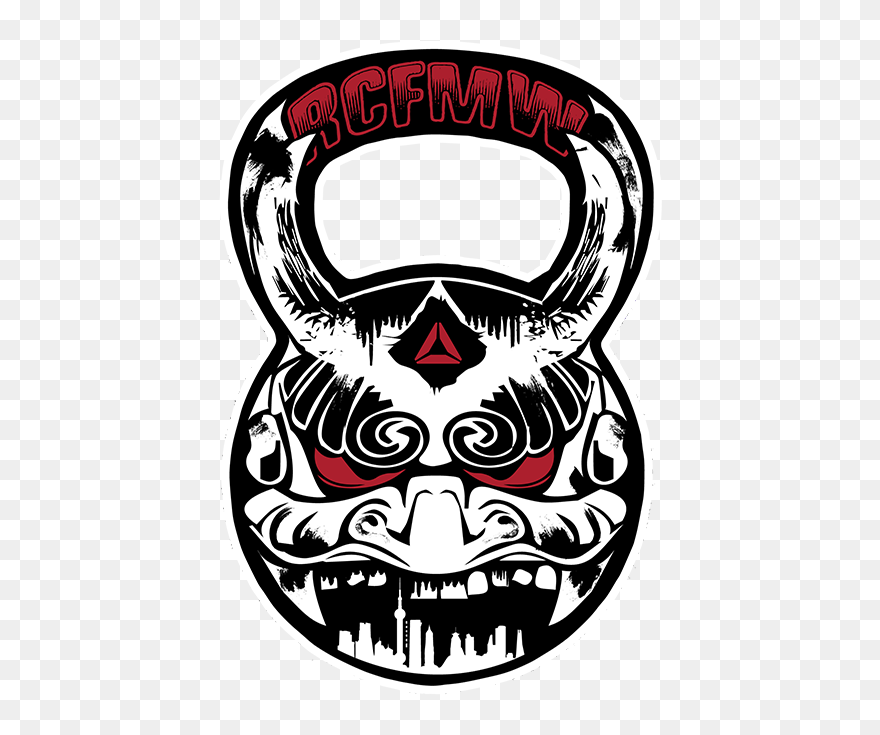 Kettlebell Clipart Skull - Skull Kettlebell Logo - Png Download