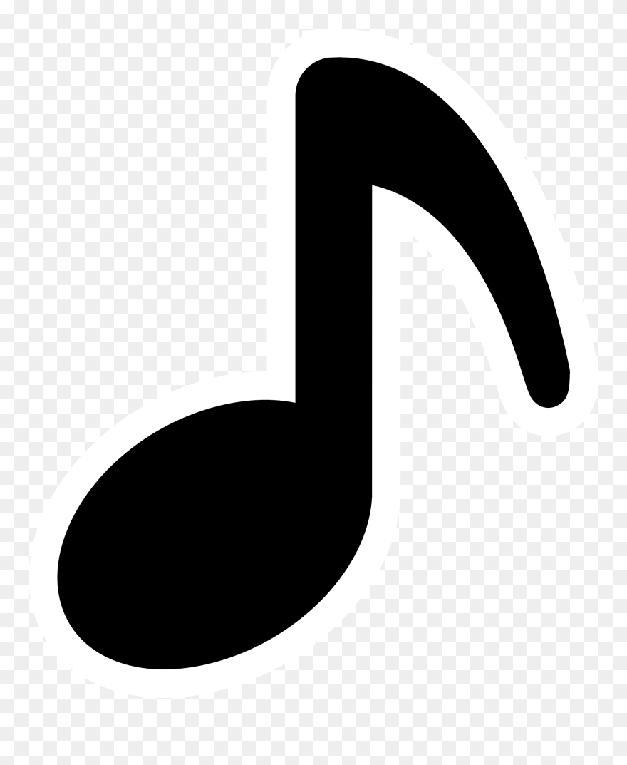 Mono Music Eightnote Clip Arts - Music Mono Png Transparent Png