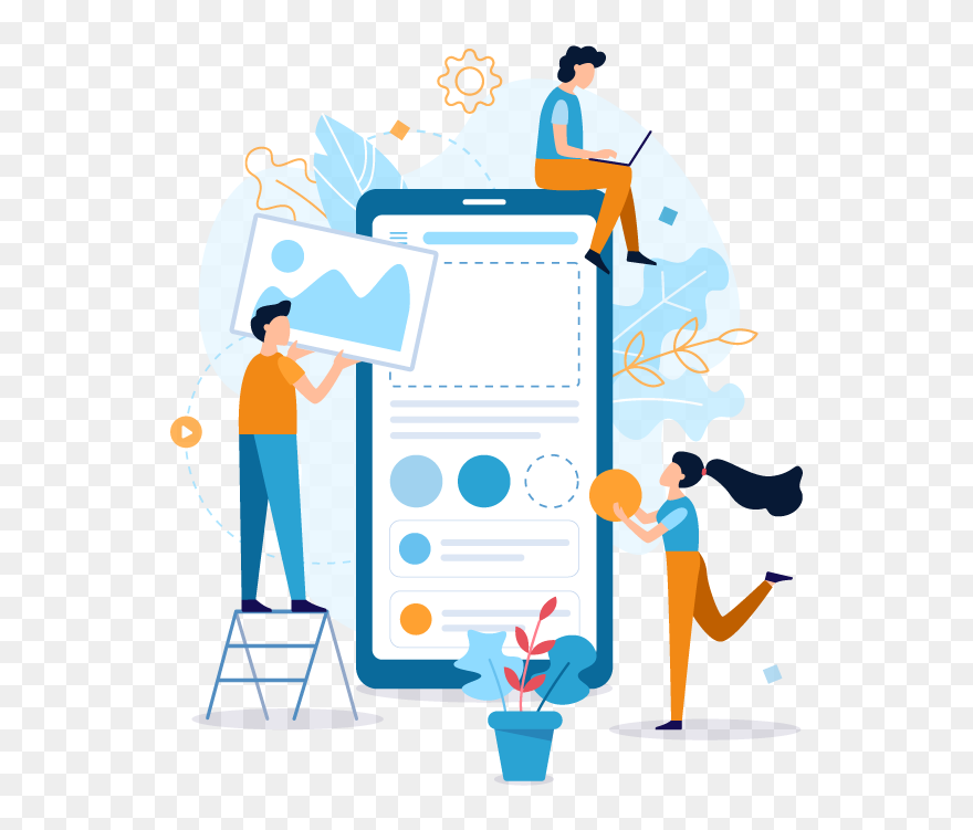 Join-us - Mobile App Development Vector Clipart