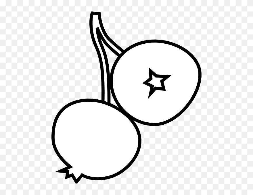 Clipart Turkey Outline Picture Black And White Stock - Blueberry Clipart Black And White - Png Download