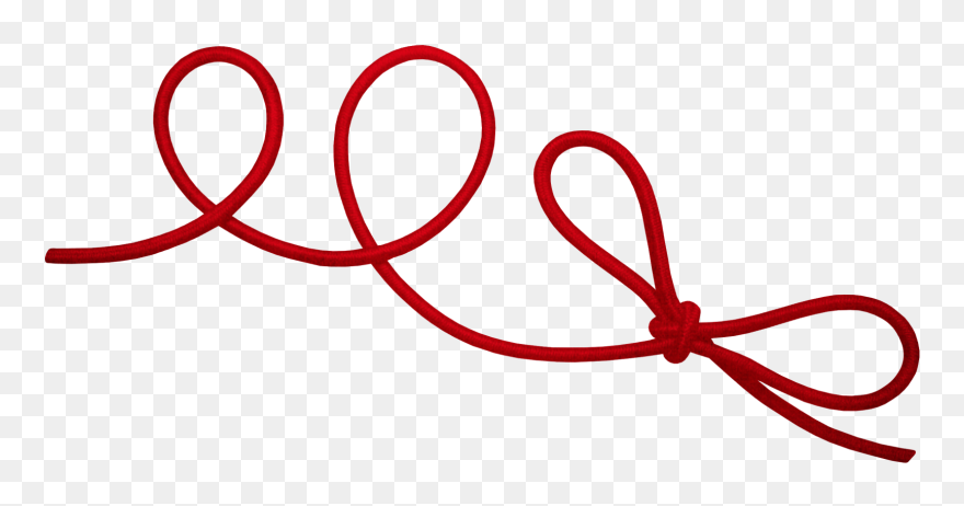 Red String Png - Transparent Red String Of Fate Clipart
