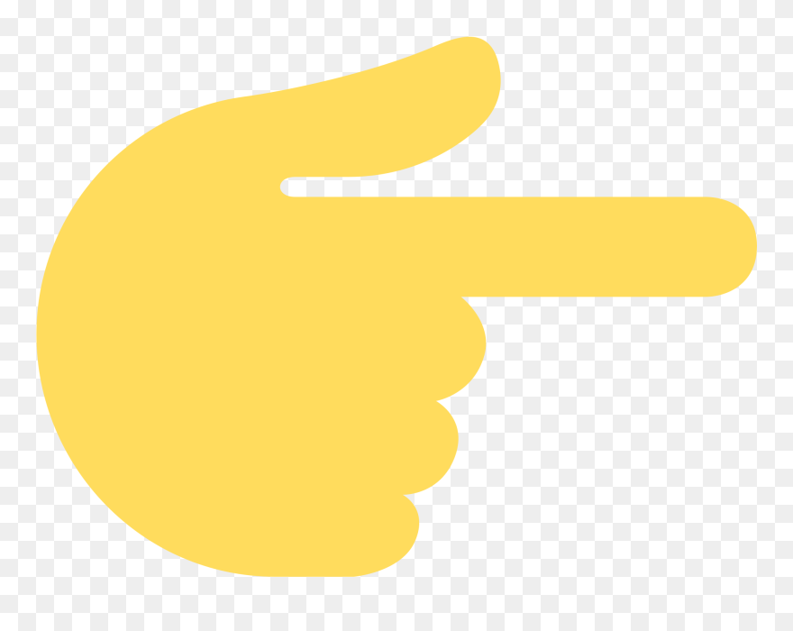 Emoji Del Dedo Apuntando Clipart