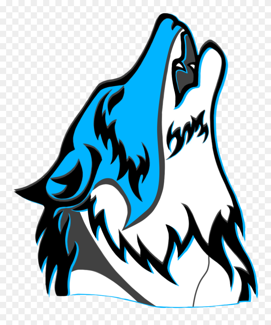 Posted Image - Wolf Howling Drawing Easy Clipart