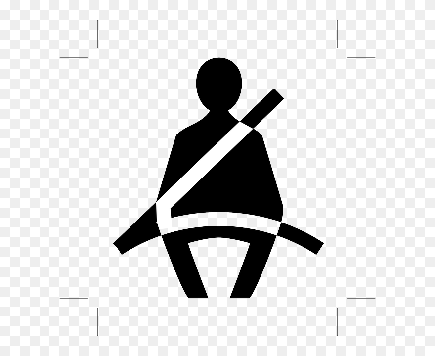 Seat Belt Symbol Clipart