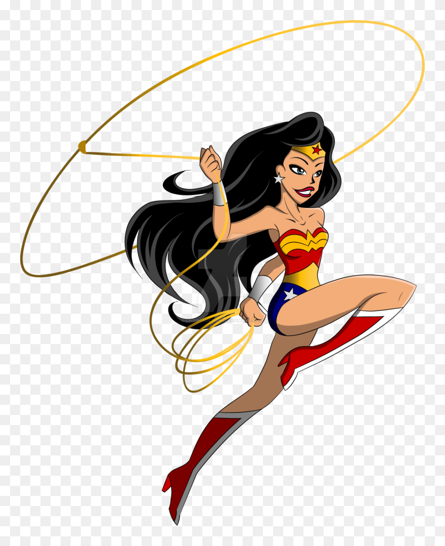 Diana Prince Female Photography - Diana The Wonder Woman Cartoon Clipart
