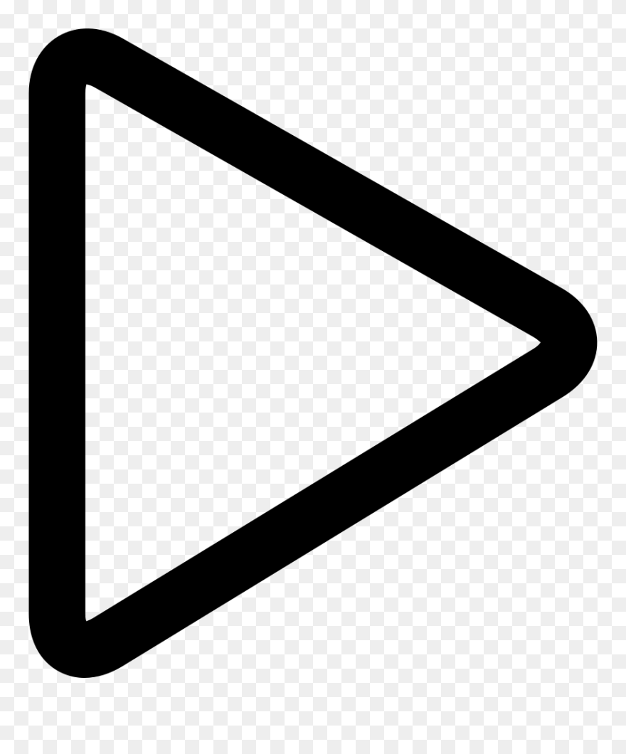 Play Button Png - Triangle Play Button Png Clipart