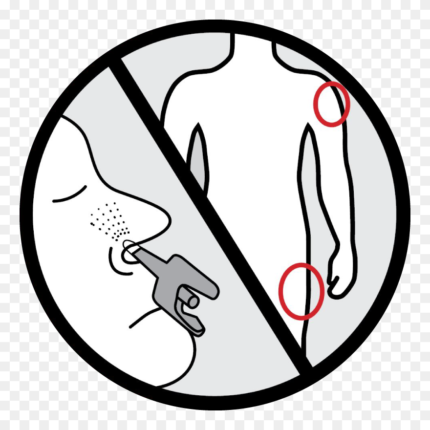 Give Naloxone - Earring Vector Clipart