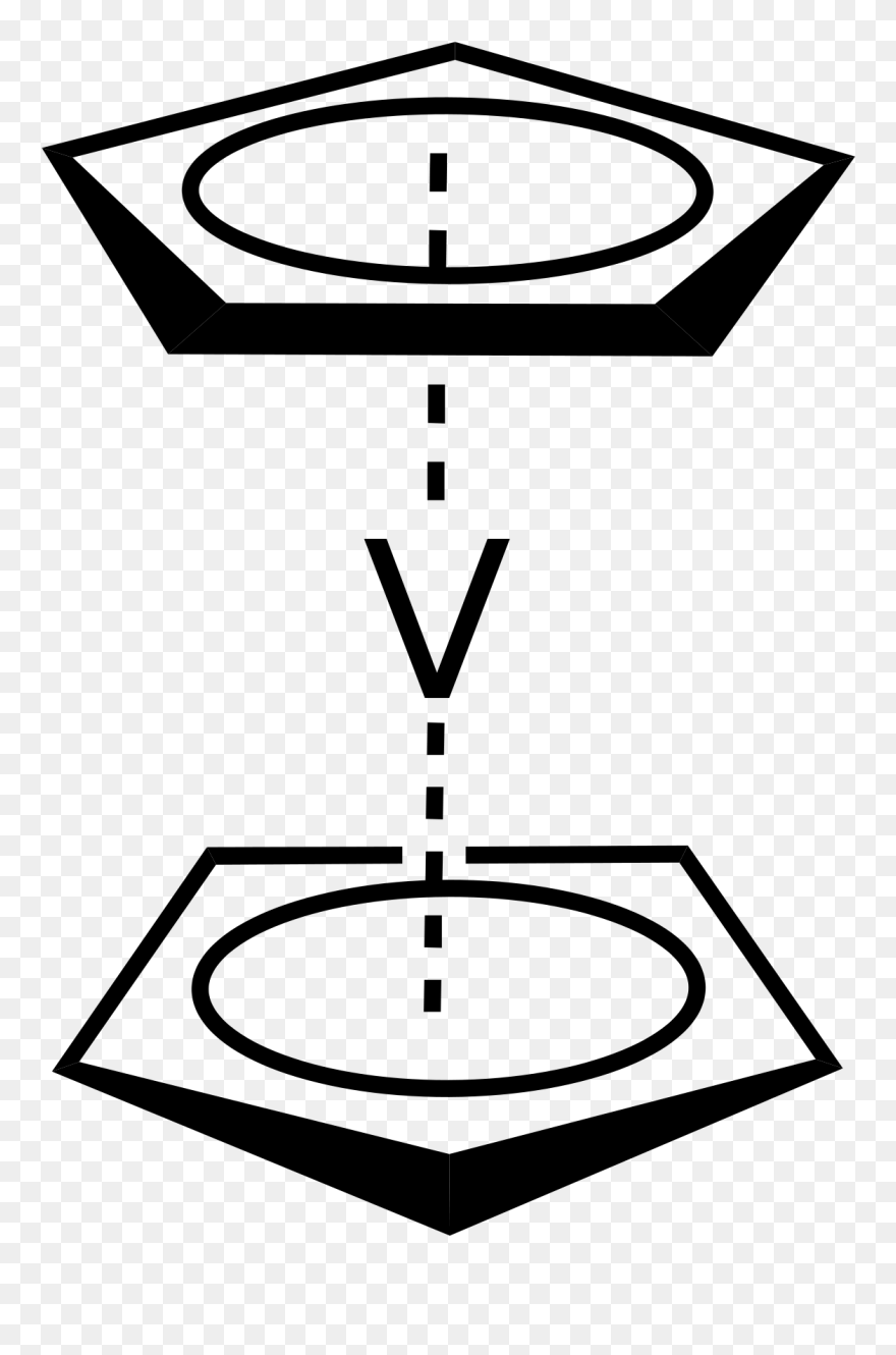 Bis Cyclopentadienyl Iron Ii Clipart
