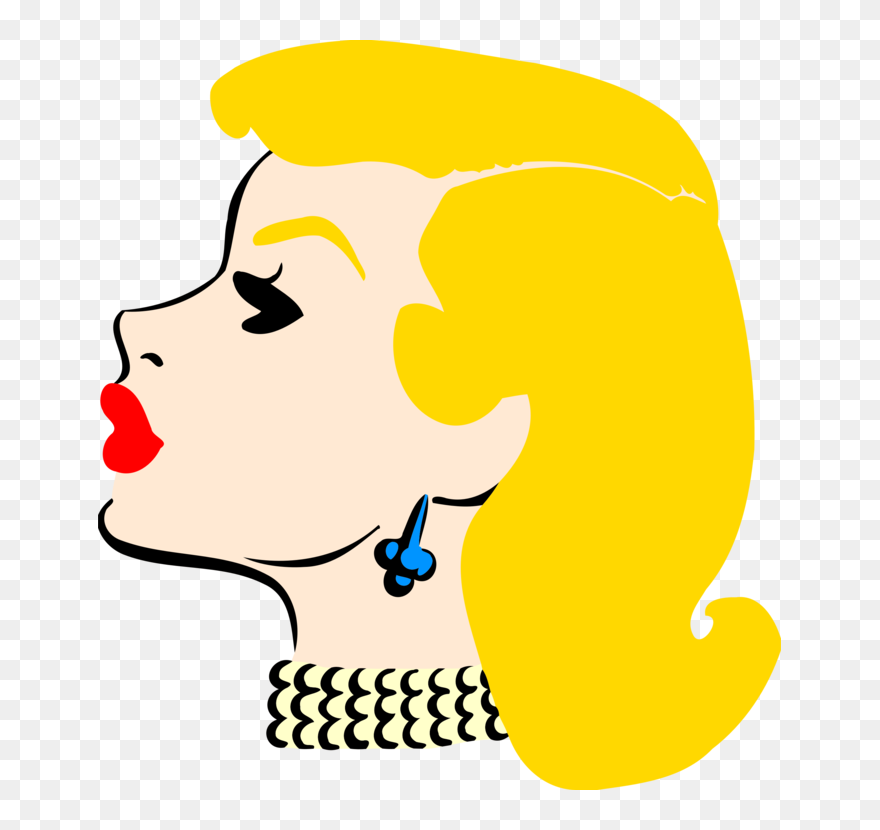 Human Behavior,head,art - Silhouette Woman Lady Png Clipart