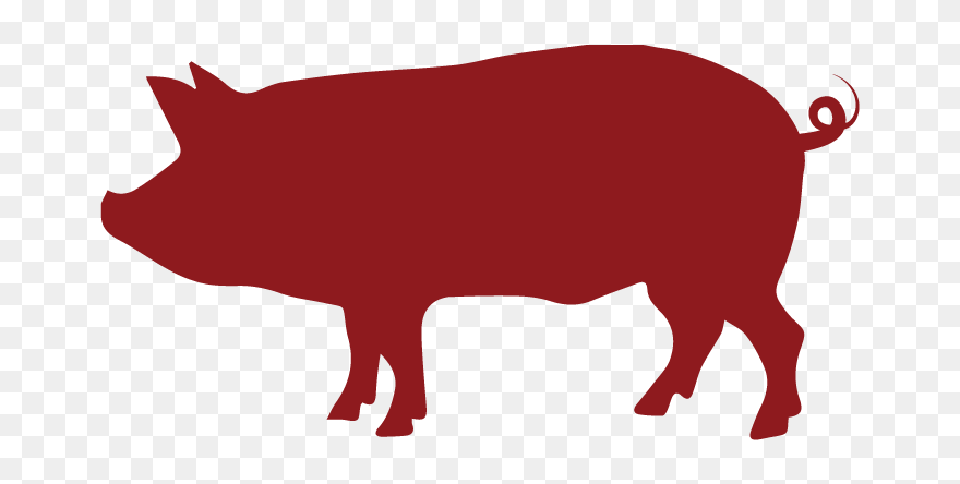 Pig Silhouette Clipart