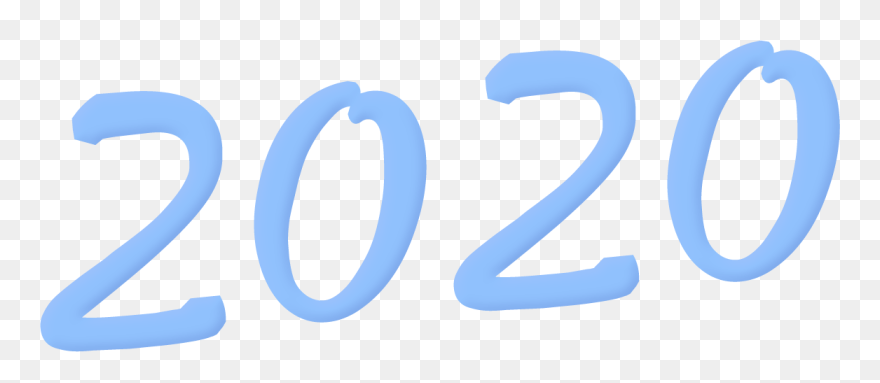 2020 Year Png - 2020 Clipart Transparent Background