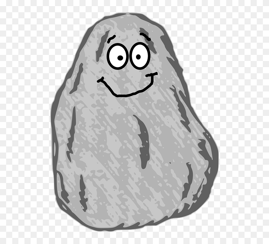 Pet Rock - Rock Clip Art Free - Png Download