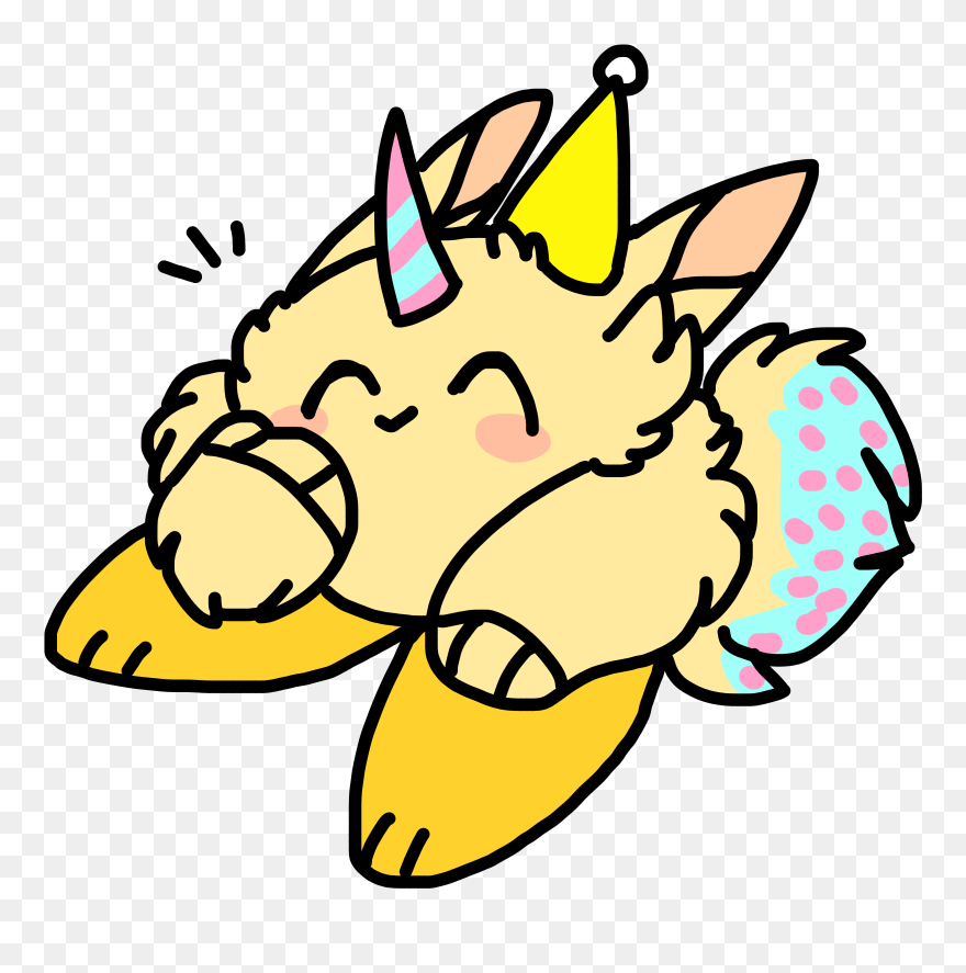 Just My Kirby Oc Party Batter Uwu Clipart