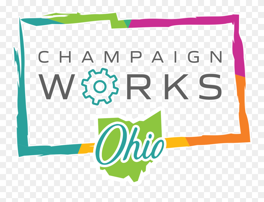 Champaign Works Website Logo Clipart