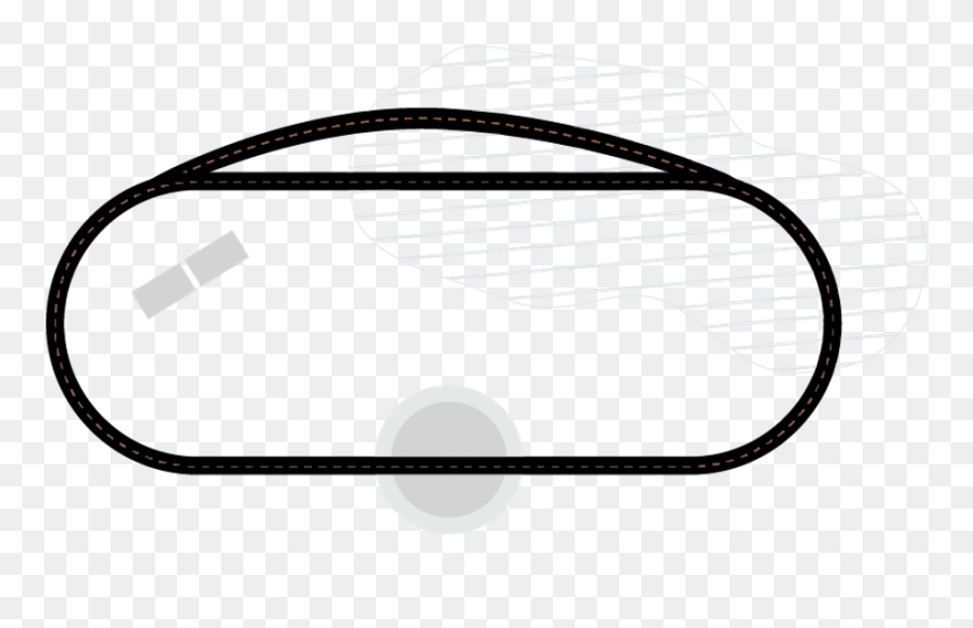 Michigan International Speedway - Circle Clipart