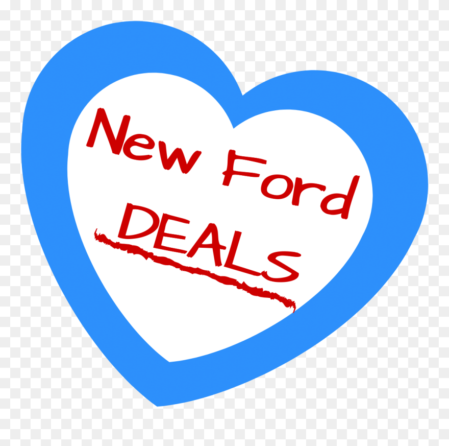 New Ford Deals At Gresham Ford - Heart Clipart