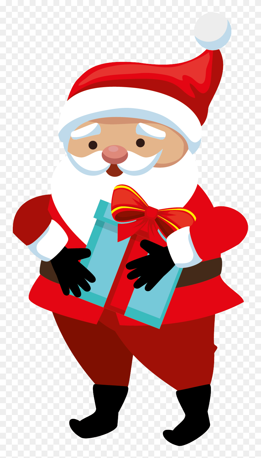 Happy Merry Christmas Images Santa Claus Clipart