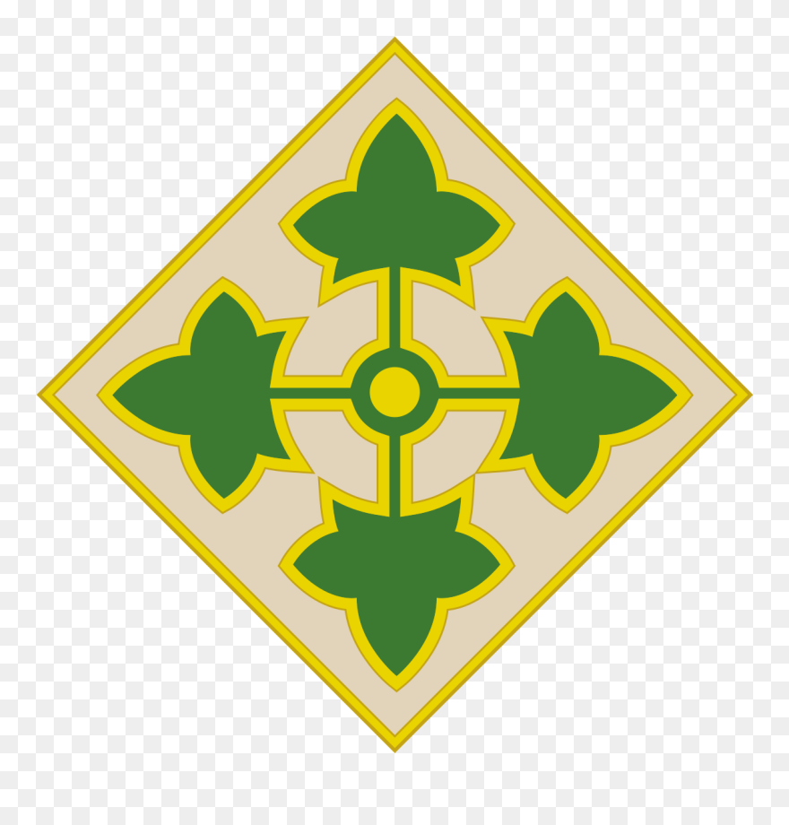 4th Infantry Division Clipart
