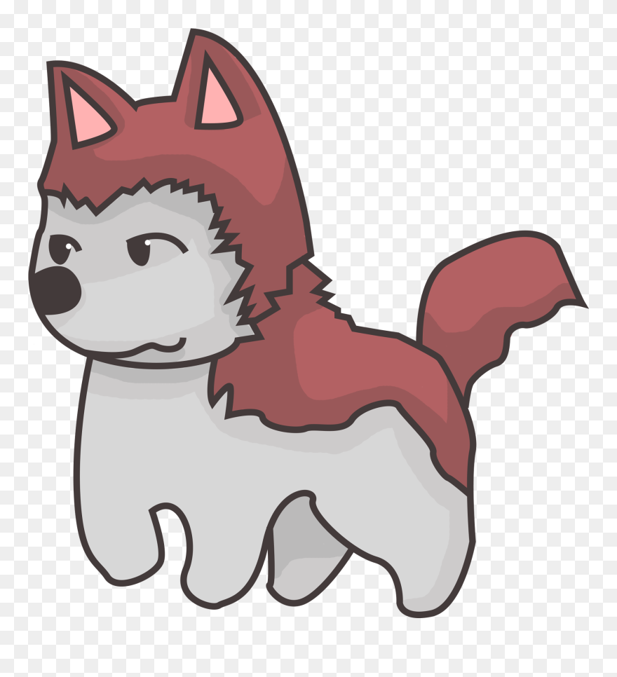 Alaskan Malamute - Alaskan Malamute Dog Chibi Clipart