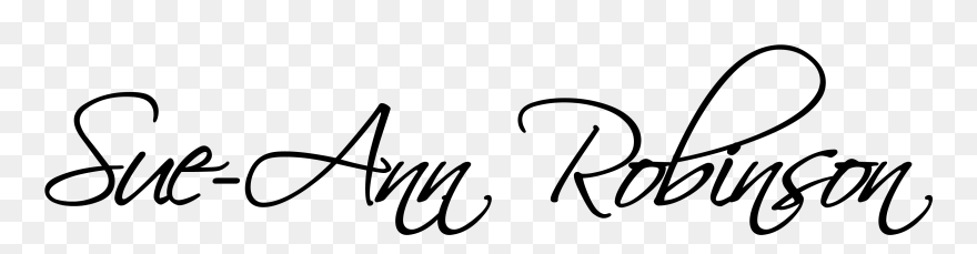 Sue-ann Robinson - Calligraphy Clipart
