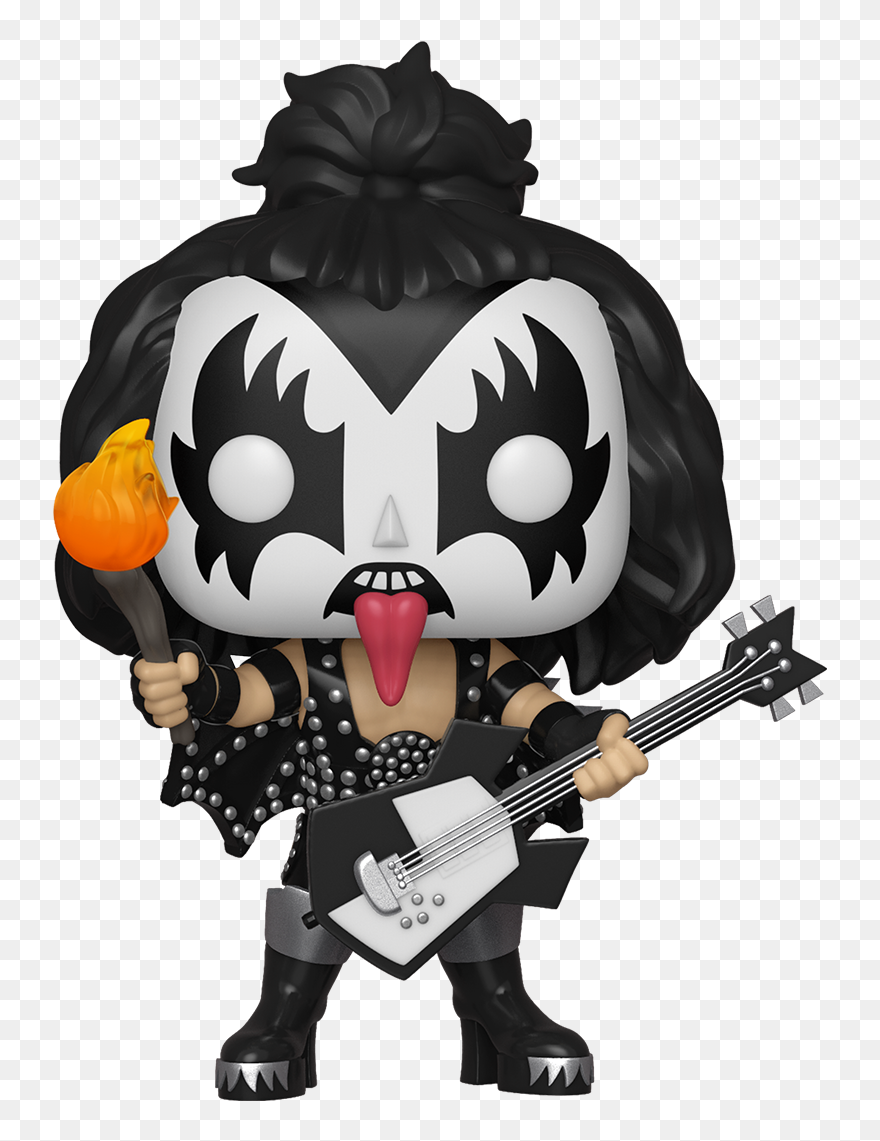 Funko Pop Kiss The Demon Clipart