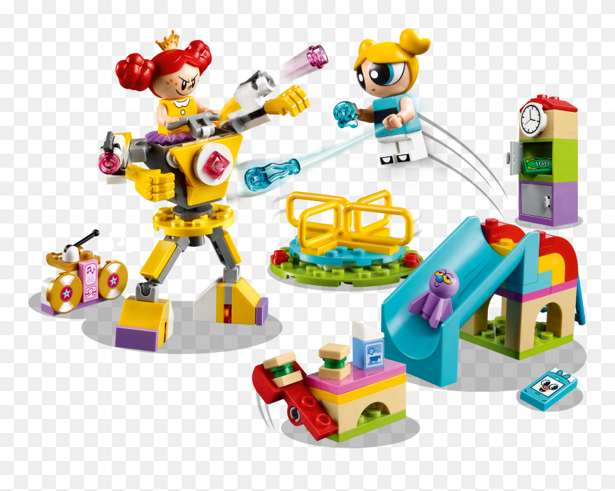 Lego Powerpuff Girls Mojo Jojo Strikes 41288 Clipart