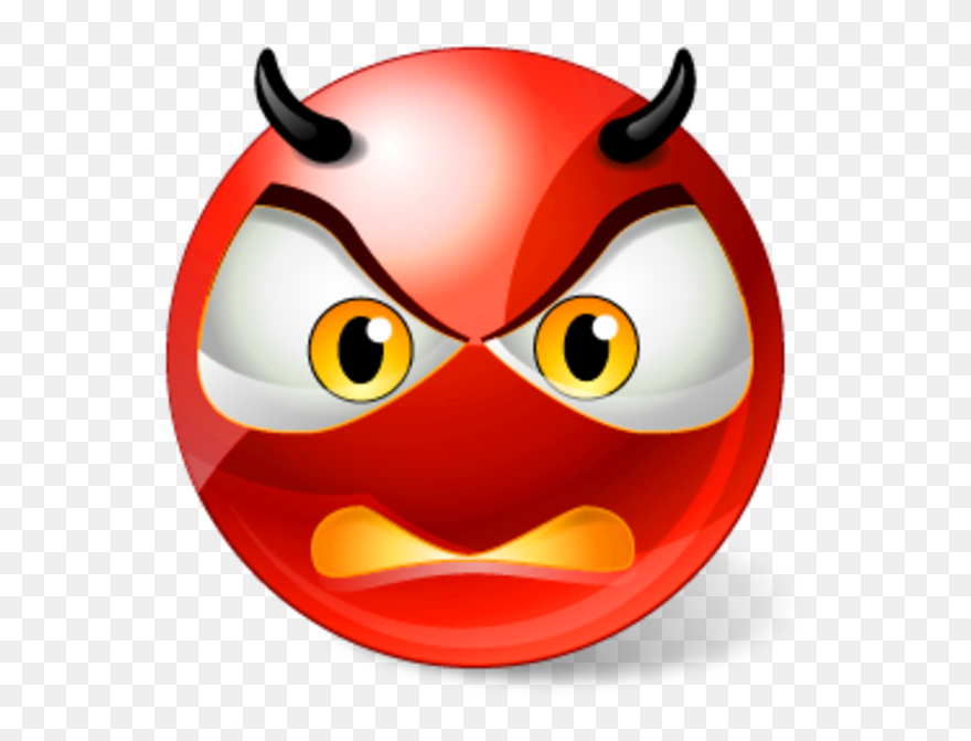 Transparent Devil Clipart - Smile Stickers For Whatsapp - Png Download