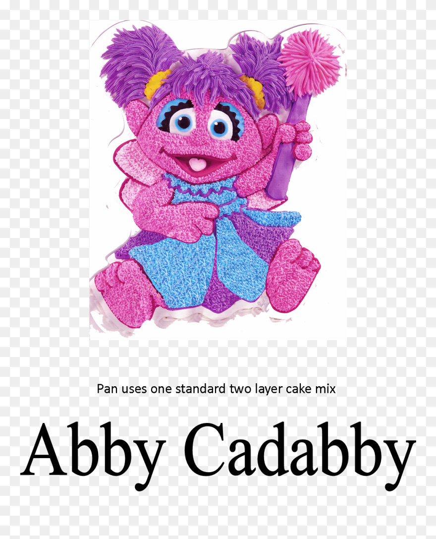 Abby Cadabby Cake Pan Clipart