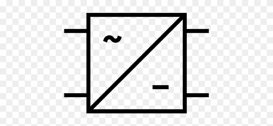 What Is Line Commutated Single Phase Half Wave Rectifier - Dibuja La Figura Sin Levantar El Lápiz Clipart