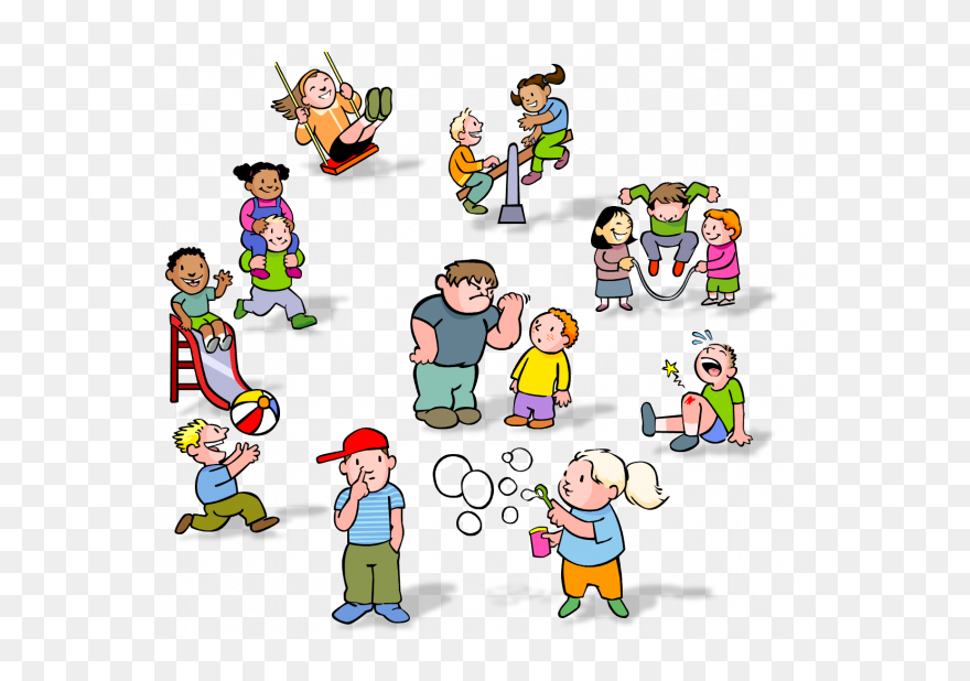 Kids At Recess Clipart - Png Download