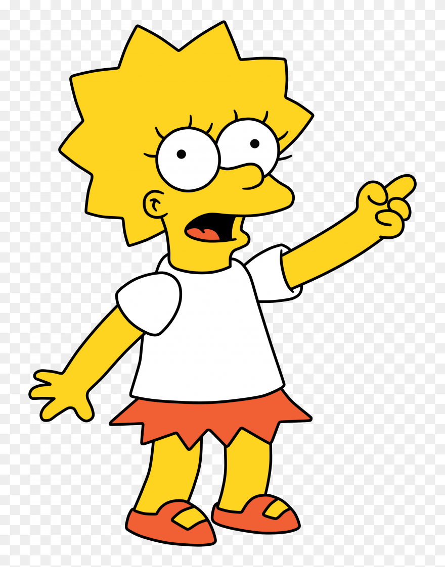 Grab And Download Simpsons Png Clipart - Lisa Simpson Png Transparent