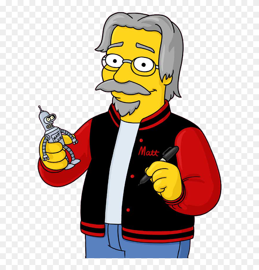 Matt Groening Simpsonized Clipart