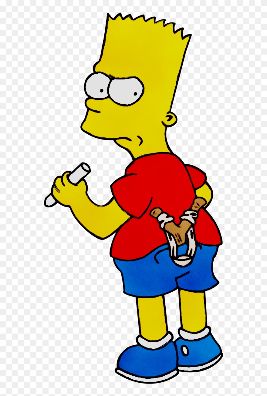 Bart Simpson Lisa Simpson Homer Simpson Marge Simpson - Bart Simpson Transparent Clipart