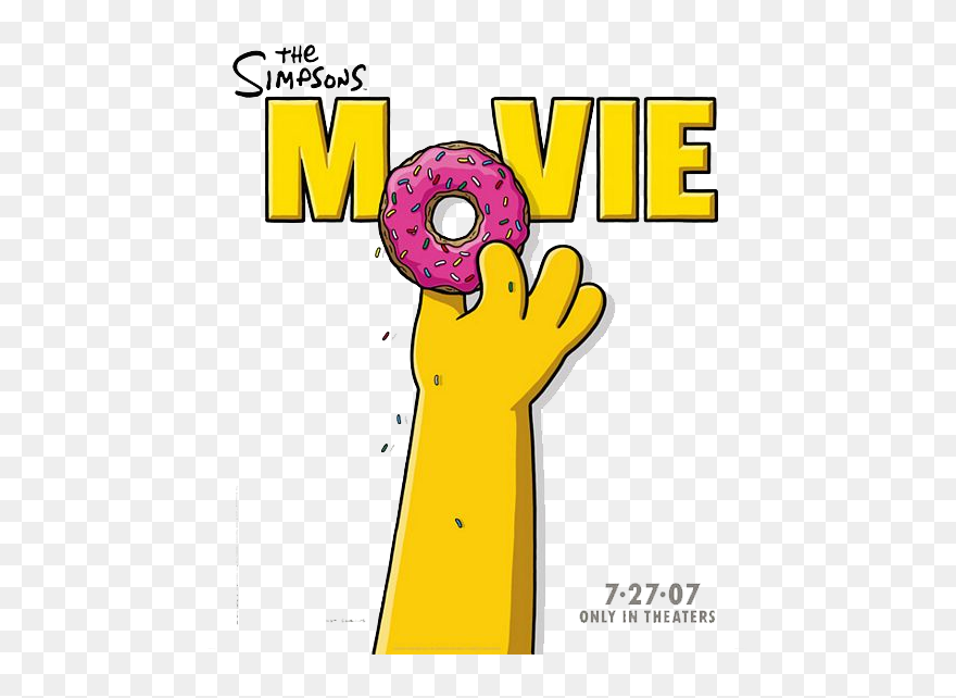 The Simpsons Movie Png File - Simpsons Movie Movie Poster Clipart