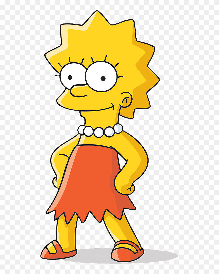 Free Download Of Simpsons Png In High Resolution - Di Lisa Simpson Clipart