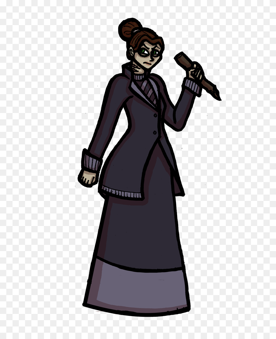 Mina Murray - Cartoon Clipart