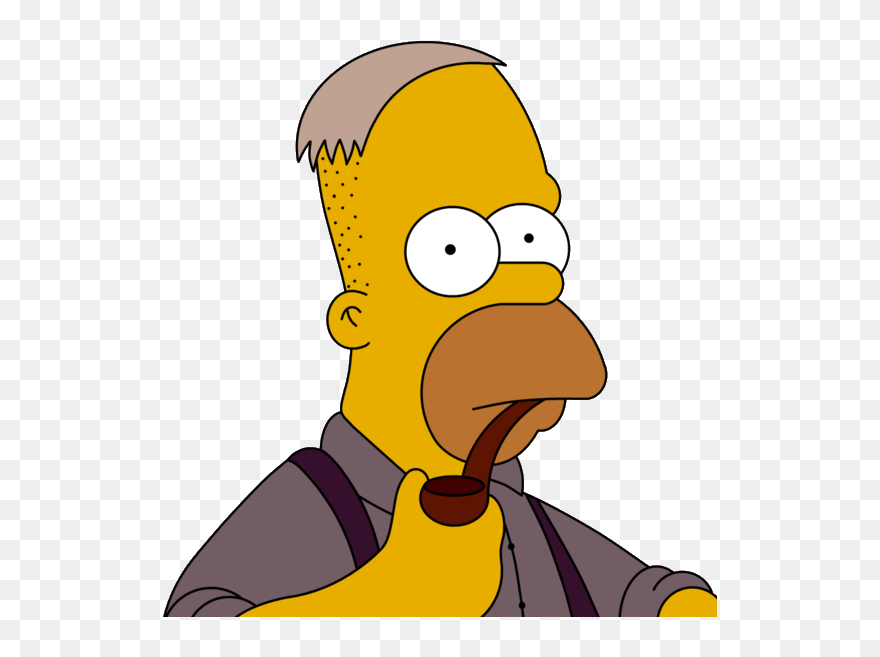 Grandpa Simpson Clipart