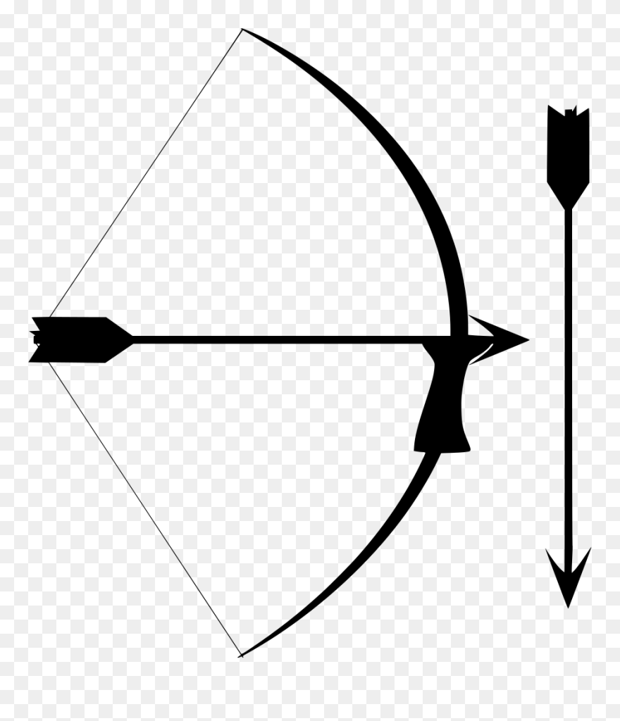 Svg Bow And Arrow Free Clipart