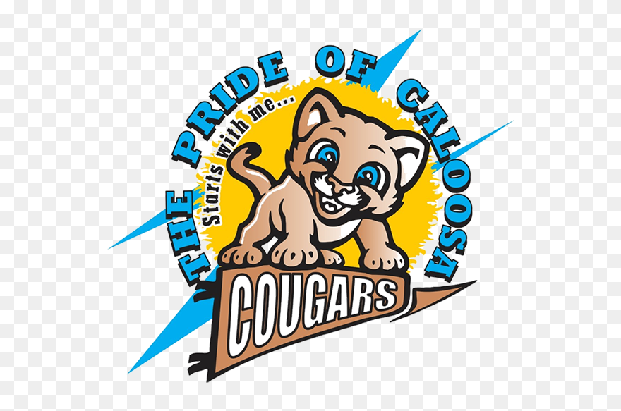 Caloosa Elementary School - Byu Cougar Clipart