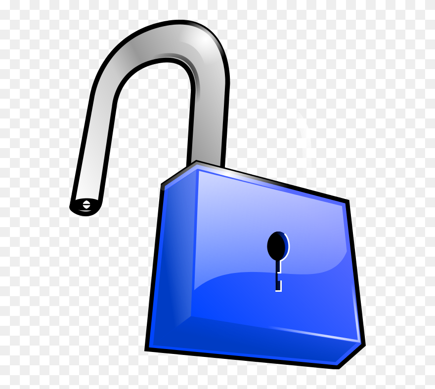 Lock Clip Art - Png Download