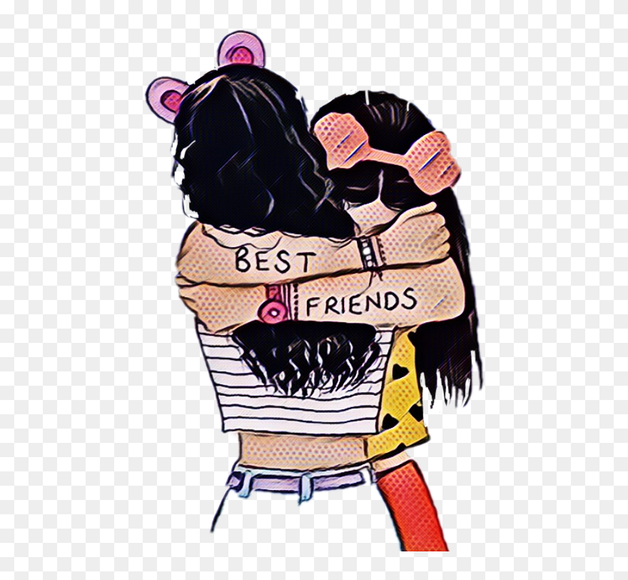 #bestfriends #bffs #bff #stay #helpme #iloveyou #neverleave - Bff Dibujos De Amigas Clipart