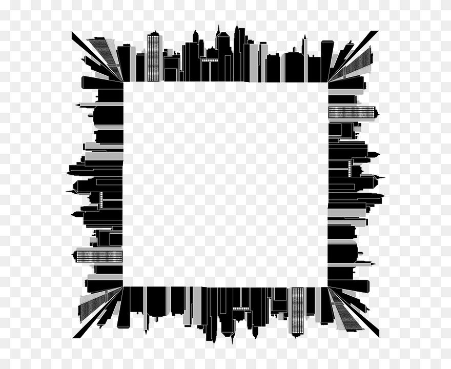 New York Clip Art Frame - Png Download