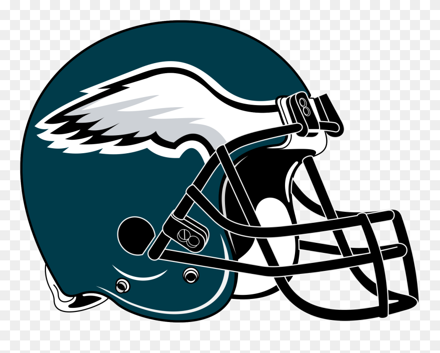 Orleans England Washington Nfl Saints Philadelphia - Philadelphia Eagles Helmet Clipart
